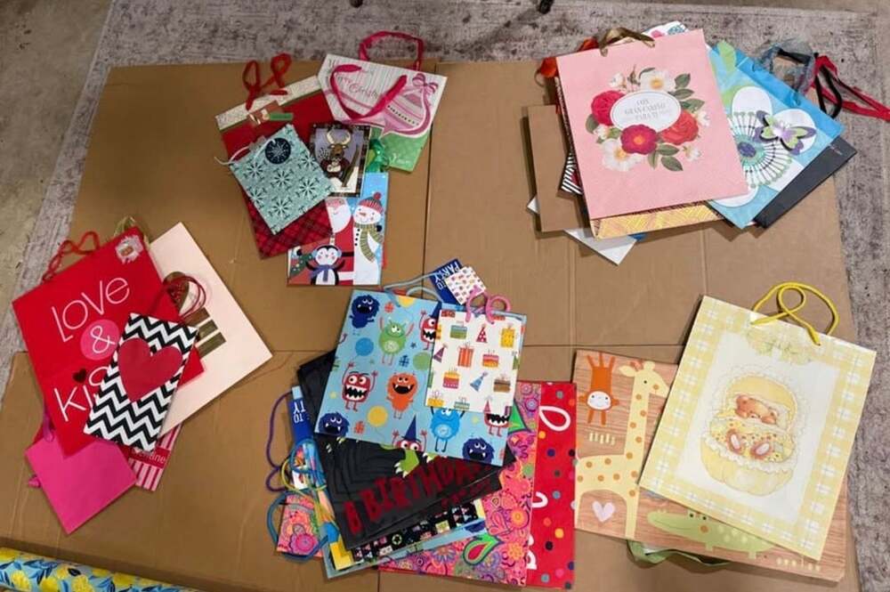 Assorted Gift Bags Lot Holiday Birthday Valentine Baby Shower